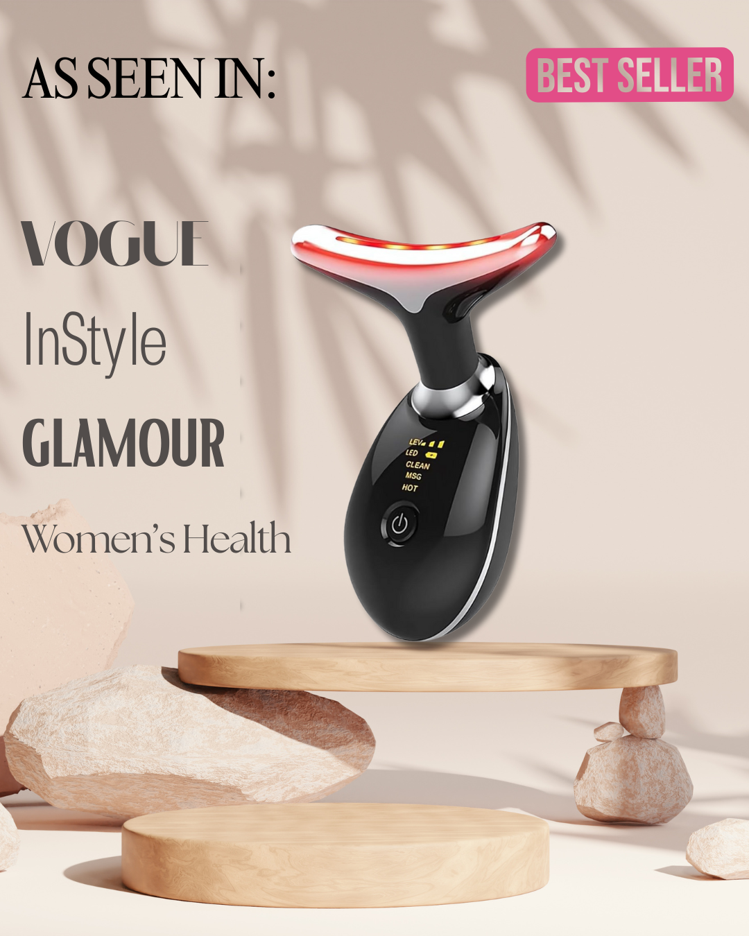 LumeliftPro 3-in-1 LED Facial Sculptor
