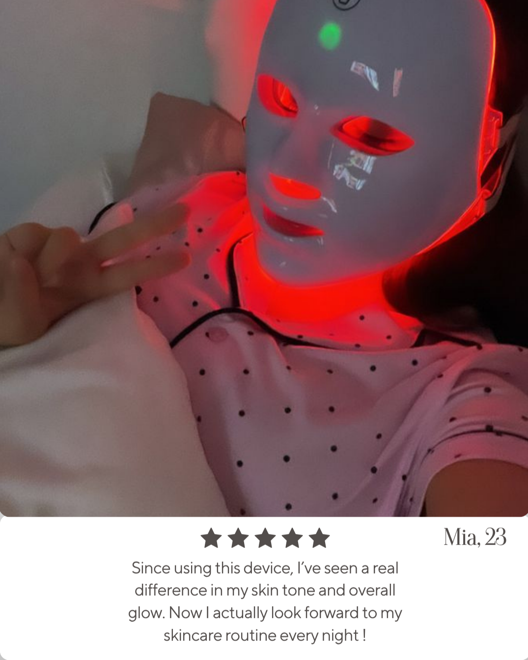 LumeliftPro 7-in-1 LED Face Mask